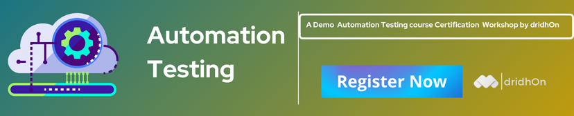 Automation Testing Course