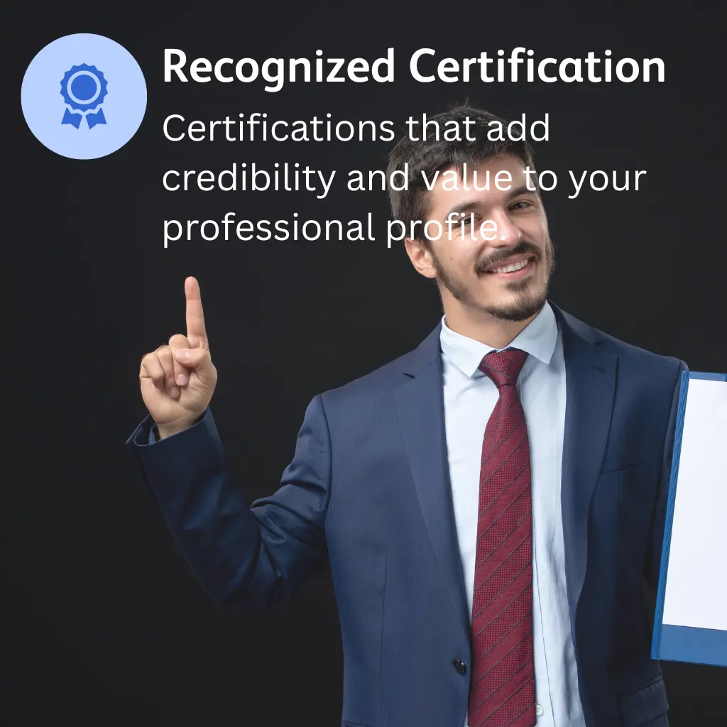 Certification Recognized